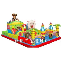 隴南小區廣場兒童充氣城堡生意火爆，鄭州批發價如何助力創業者